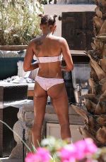 MELANIE BROWN in Bikini at a Pool in Palm Springs 04/10/2018
