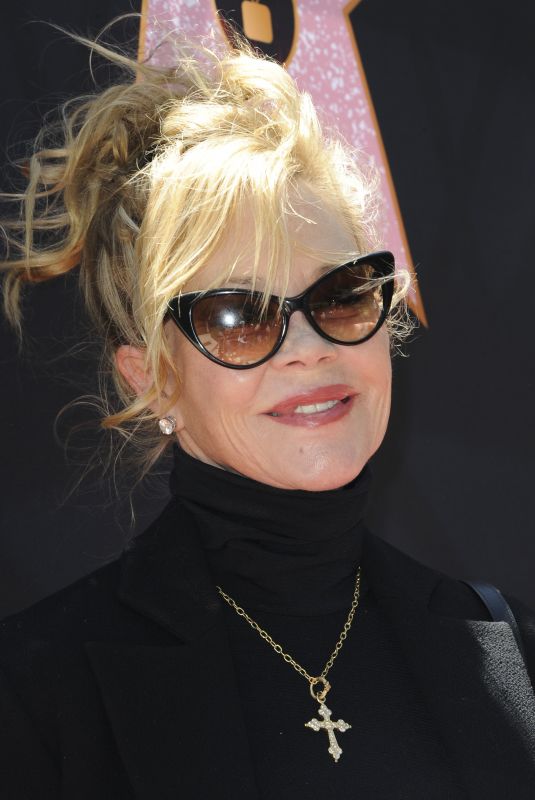 MELANIE GRIFFITH at Eva Longoria Hollywood Walk of Fame Ceremony in Los Angeles 04/16/2018