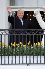 MELANIEA TRUMP at 140th White House Easter Egg Roll in Washington 04/02/2018
