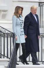 MELANIEA TRUMP at 140th White House Easter Egg Roll in Washington 04/02/2018