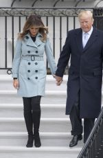 MELANIEA TRUMP at 140th White House Easter Egg Roll in Washington 04/02/2018