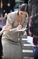 MELISSA BARRERA Arrives at Directors Guild of America in Los Angeles 04/15/2018