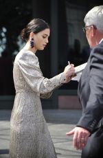 MELISSA BARRERA Arrives at Directors Guild of America in Los Angeles 04/15/2018