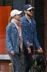 MELISSA BENOIST Out with Her Dogs in Vancouver 04/15/2018