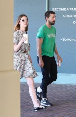 MIA GOTH and Shia Labeouf Out for Coffee in Brentwood 04/25/2018