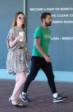 MIA GOTH and Shia Labeouf Out for Coffee in Brentwood 04/25/2018