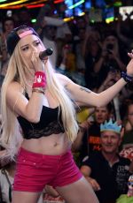 MIA MAGMA Performs at Ballermann Bierkonig Opening 2018 in Palma De Mallorca 04/20/2018