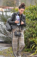 MICHELLE KEEGAN Heading to a Gym in Manchester 04/03/2018