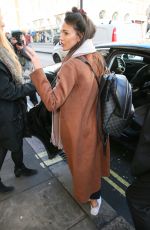 MICHELLE KEEGAN Leaves Bafta Nominations Awards Announcement in London 04/04/2018