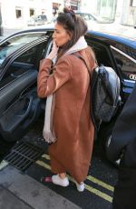 MICHELLE KEEGAN Leaves Bafta Nominations Awards Announcement in London 04/04/2018