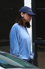 MILA KUNIS and Ashton Kutcher Leaves Joans on Third in Studio City 04/19/2018