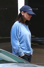 MILA KUNIS and Ashton Kutcher Leaves Joans on Third in Studio City 04/19/2018