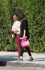 MILA KUNIS Out and About in Los Angeles 04/11/2018