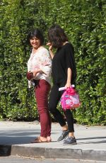 MILA KUNIS Out and About in Los Angeles 04/11/2018