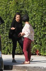 MILA KUNIS Out and About in Los Angeles 04/11/2018