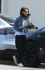 MILA KUNIS Out in Los Angeles 04/12/2018