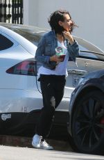 MILA KUNIS Out in Los Angeles 04/12/2018