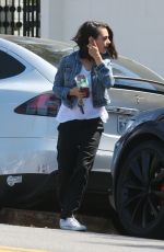 MILA KUNIS Out in Los Angeles 04/12/2018