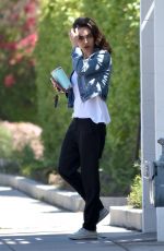 MILA KUNIS Out in Los Angeles 04/12/2018