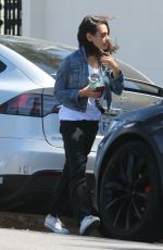 MILA KUNIS Out in Los Angeles 04/12/2018