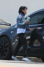 MILA KUNIS Out in Los Angeles 04/12/2018