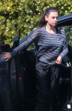 MILA KUNIS Out in Los Angeles 04/23/2018