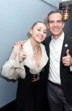 MILEY CYRUS at My Friend’s Place 30th Anniversary Gala in Los Angeles 04/07/2018