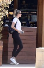 MILEY CYRUS Out for Lunch in Malibu 04/10/2018