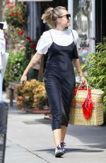 MILEY CYRUS Out Shopping in Studio City 04/16/2018