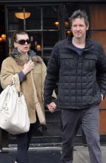 MILLA JOVOVICH and Paul W. S. Anderson Leaves Bowery Hotel in New York 04/04/2018