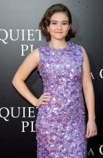 MILLICENT SIMMONDS at A Quiet Place Premiere in New York 04/02/2018