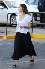 MINKA KELLY at a Pet Salon with Her Dog in Los Angeles 04/18/2018