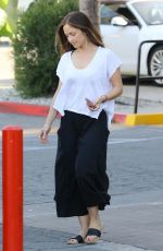 MINKA KELLY at a Pet Salon with Her Dog in Los Angeles 04/18/2018