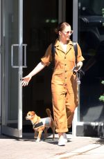 MINKA KELLY on the Set of Titans in Toronto 04/27/2018