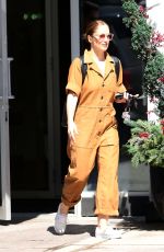 MINKA KELLY on the Set of Titans in Toronto 04/27/2018