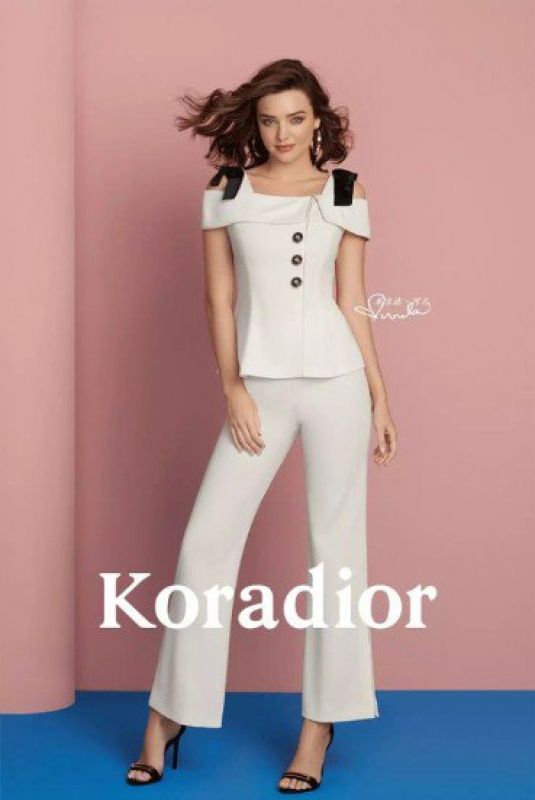 MIRANDA KERR for Koradior Campaign 2018 Photoshoot