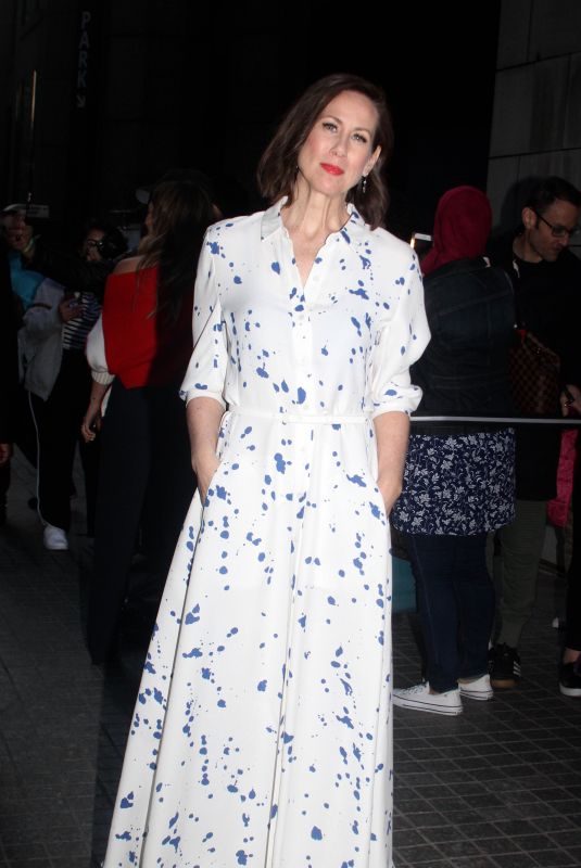 MIRIAM SHOR Arrives to Youger Season 5 Premiere in New York 04/23/2018