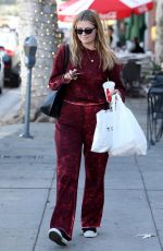 MISCHA BARTON at a Local Restaurant in Beverly Hills 04/25/2018