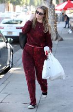 MISCHA BARTON at a Local Restaurant in Beverly Hills 04/25/2018