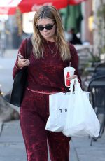 MISCHA BARTON at a Local Restaurant in Beverly Hills 04/25/2018