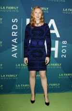 MOLLY QUINN at LA Family Housing Event Awards in Los Angeles 04/05/2018
