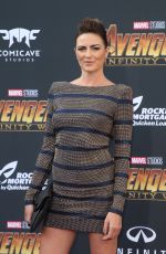 MONIQUE GANDERTON at Avengers: Infinity War Premiere in Los Angeles 04/23/2018