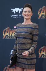 MONIQUE GANDERTON at Avengers: Infinity War Premiere in Los Angeles 04/23/2018