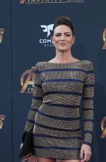 MONIQUE GANDERTON at Avengers: Infinity War Premiere in Los Angeles 04/23/2018