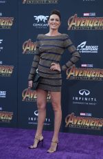 MONIQUE GANDERTON at Avengers: Infinity War Premiere in Los Angeles 04/23/2018