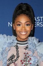 NAFESSA WILLIAMS at Glaad Media Awards Rising Stars Luncheon in Beverly Hills 04/11/2018