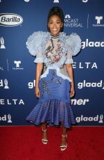 NAFESSA WILLIAMS at Glaad Media Awards Rising Stars Luncheon in Beverly Hills 04/11/2018