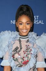 NAFESSA WILLIAMS at Glaad Media Awards Rising Stars Luncheon in Beverly Hills 04/11/2018