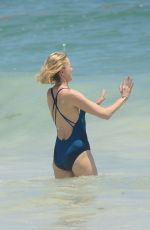NAOMI WATTS in Swimsuit at a Beach in Mexico 04/02/2018