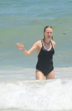 NAOMI WATTS in Swimsuit at a Beach in Mexico 04/02/2018